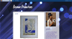 Desktop Screenshot of bosmanproductions.com